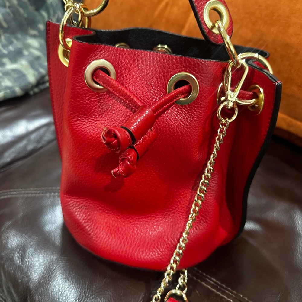 Leather Bucket Back (Medium sized) New variety of strap options